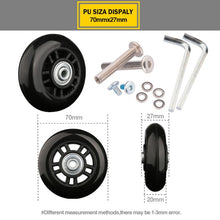 Load image into Gallery viewer, Suitcase Wheels 1 pair of Luggage Suitcase Replacement Wheel Factory direct sale Axles Deluxe Repair Deluxe Repair Tool  Casters