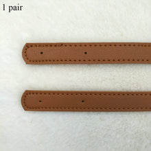 Load image into Gallery viewer, 2 Pcs Bag Belt Detachable PU Leather Handle Lady Shoulder Bag DIY Replacement Accessories Handbag Band Handle Strap Band