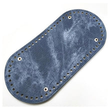 Load image into Gallery viewer, 2019 New Oval Long Bottom for Knitting Bag PU Leather 60 Holes Women Bags Handmade DIY Accessories